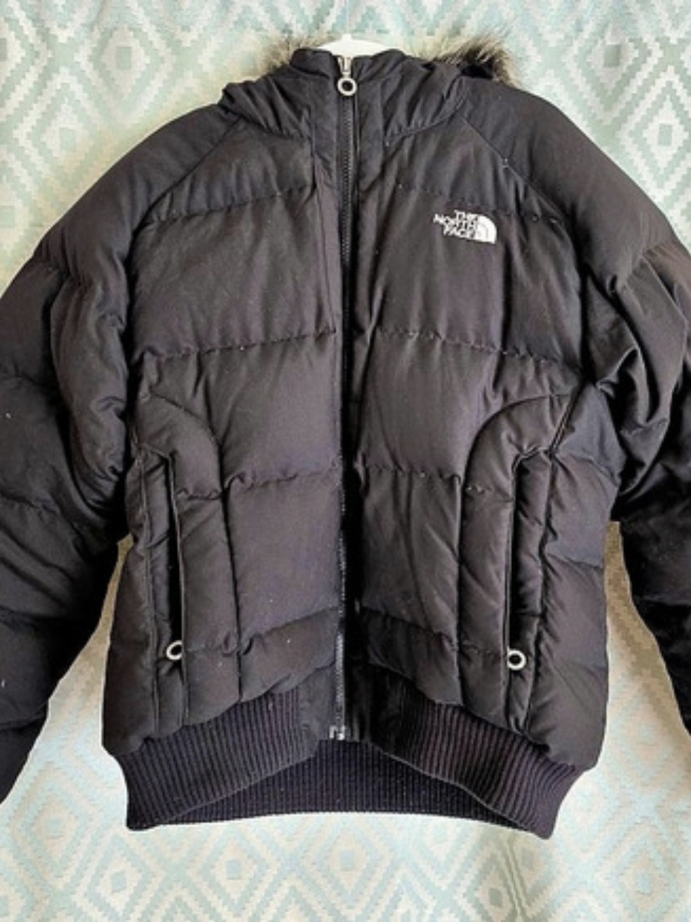 The North Face Women's Black Down Puffer Jacket XL